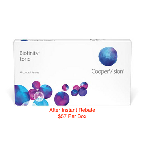 Biofinity® Toric 6-pack